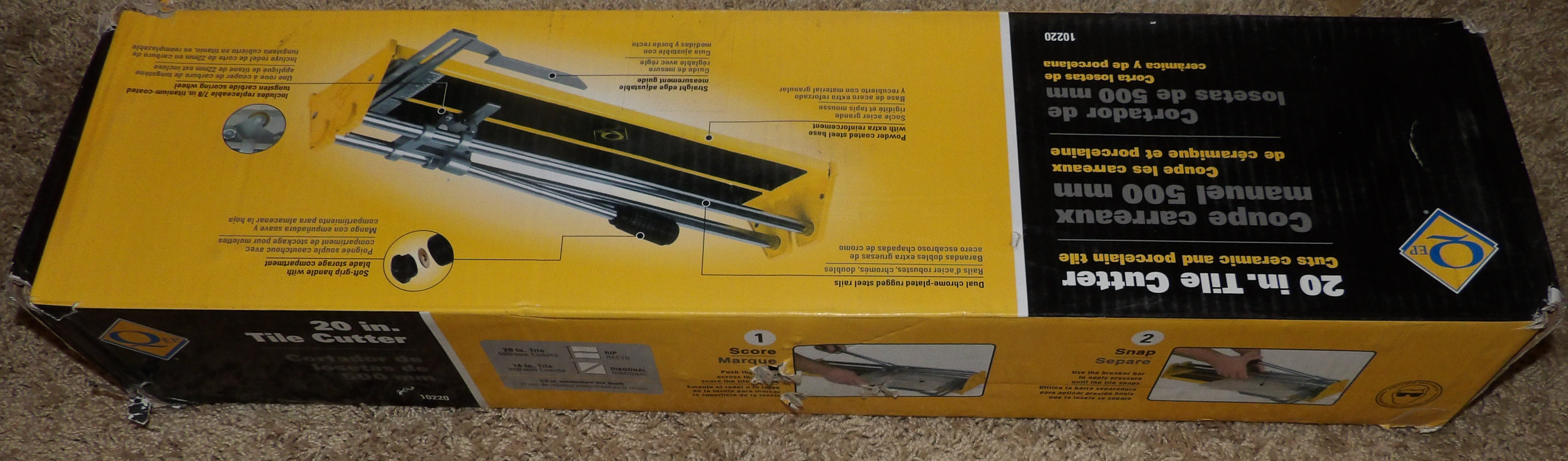 Qep 102 Inch Tile Cutter Darryl S Sale Items